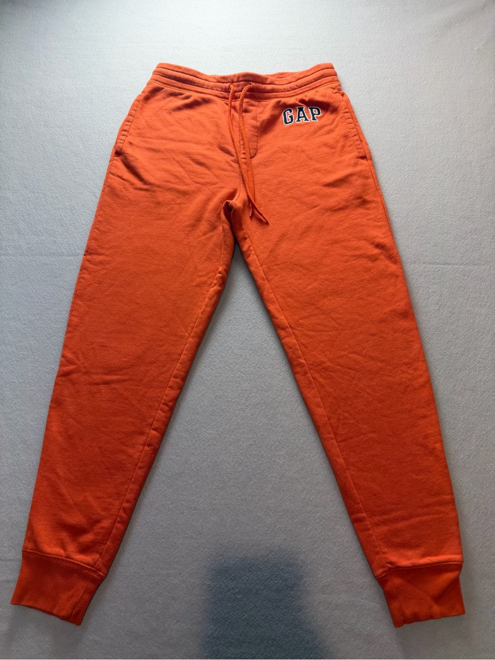 GAP Orange Drawstring Joggers with Logo